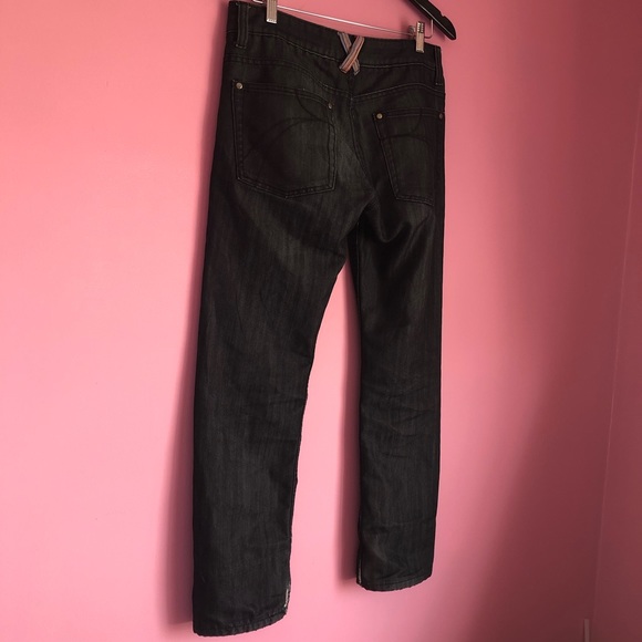 🔹2/$30🔹 Black Jeans with Patterned Accents - Picture 6 of 10